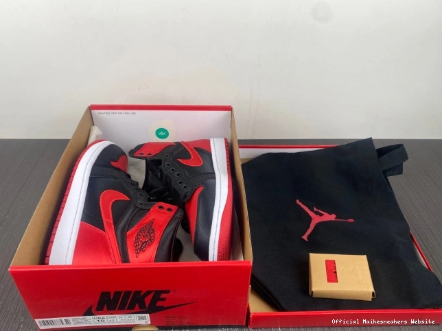 Official Maikesneakers OG Air Jordan WMNS FD4810-061 Satin 1 High Bred 0717